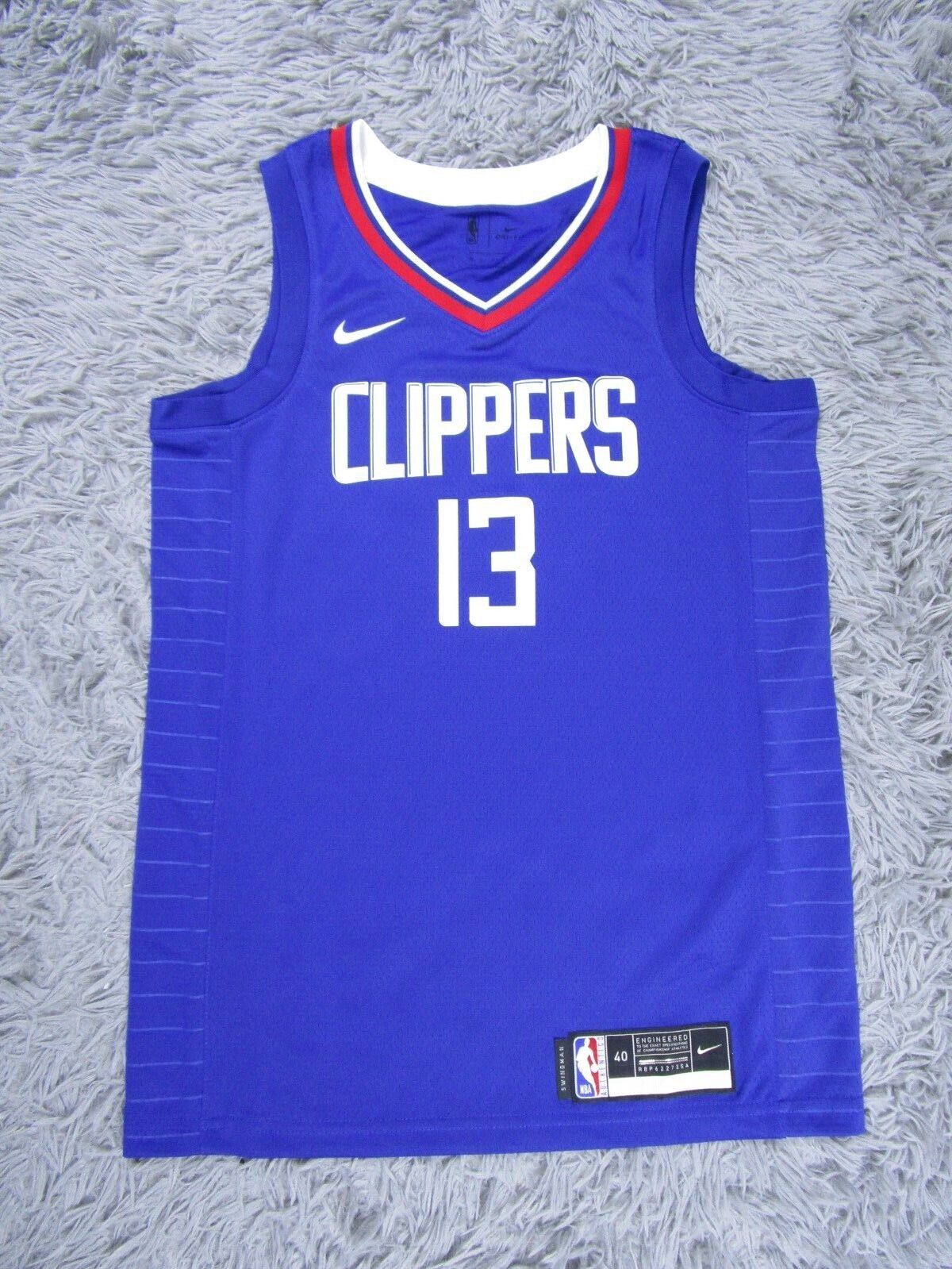 Nike Jersey Men's Small Paul George PG 13 LA Clippers Nike Jersey Men's Small Paul George PG 13 LA Clippers