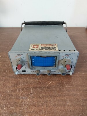 Sony / Tektronix Type 323 Oscilloscope Japan Vintage For Parts Untested No Cords
