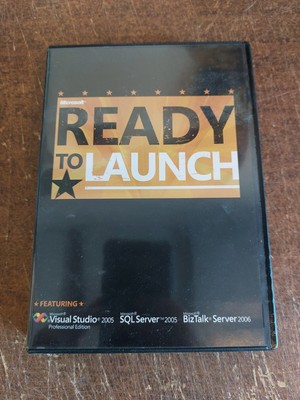 Microsoft Ready to Launch Visual Studio SQL Server 2005 4-Disc CD/DVD Set