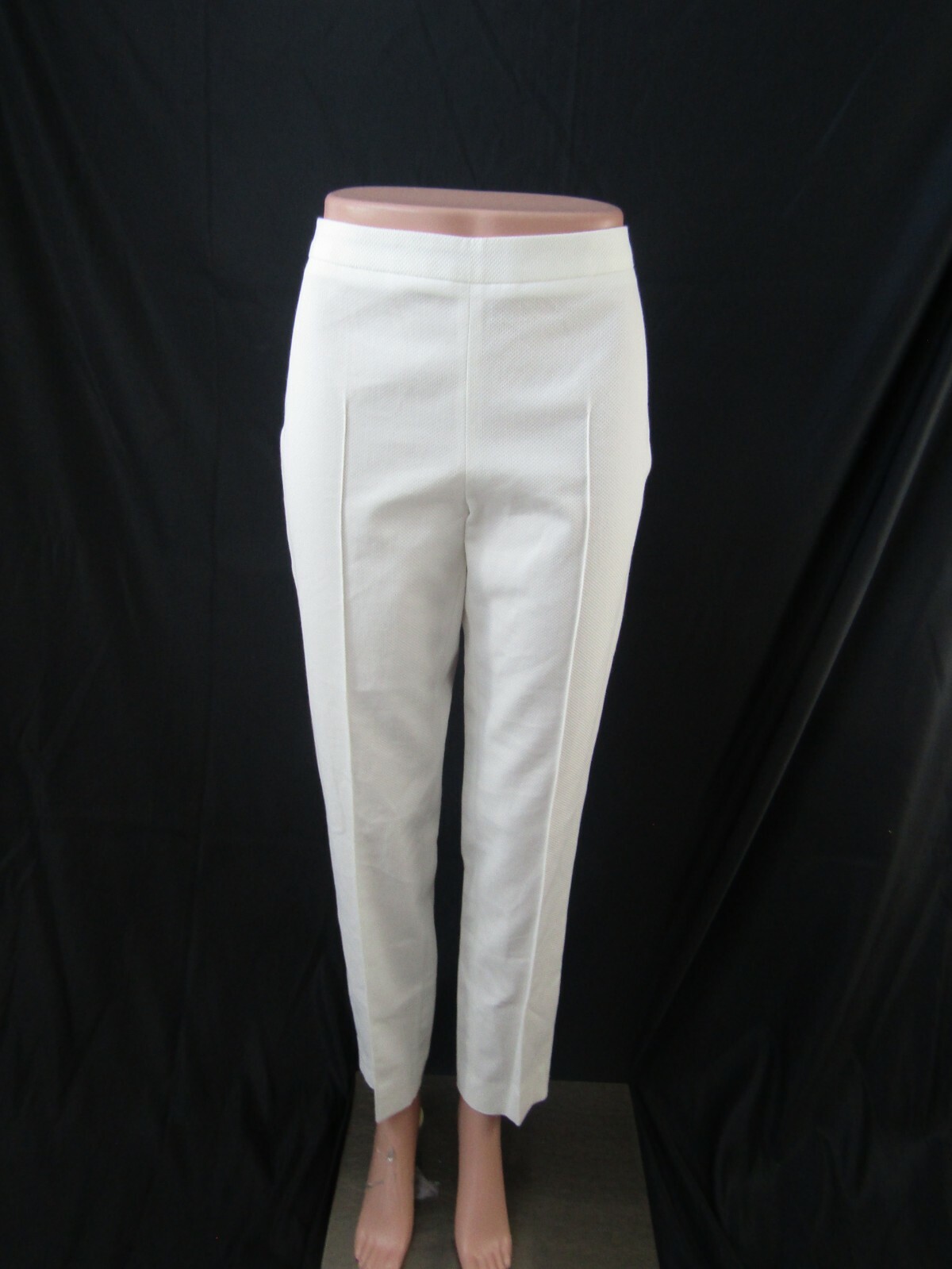 NWT Moschino Cheap+ Chic White Side Zip Pant Size 8/42 | eBay