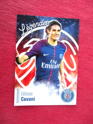 CAVANI  PSG PARIS SG   C30  LEGENDE  Trading card carte PANINI 50 ANS PSG