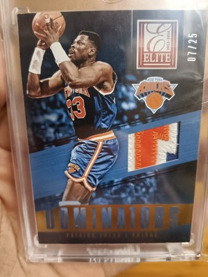 2013-14 Patrick Ewing ELITE Dominators patch /25