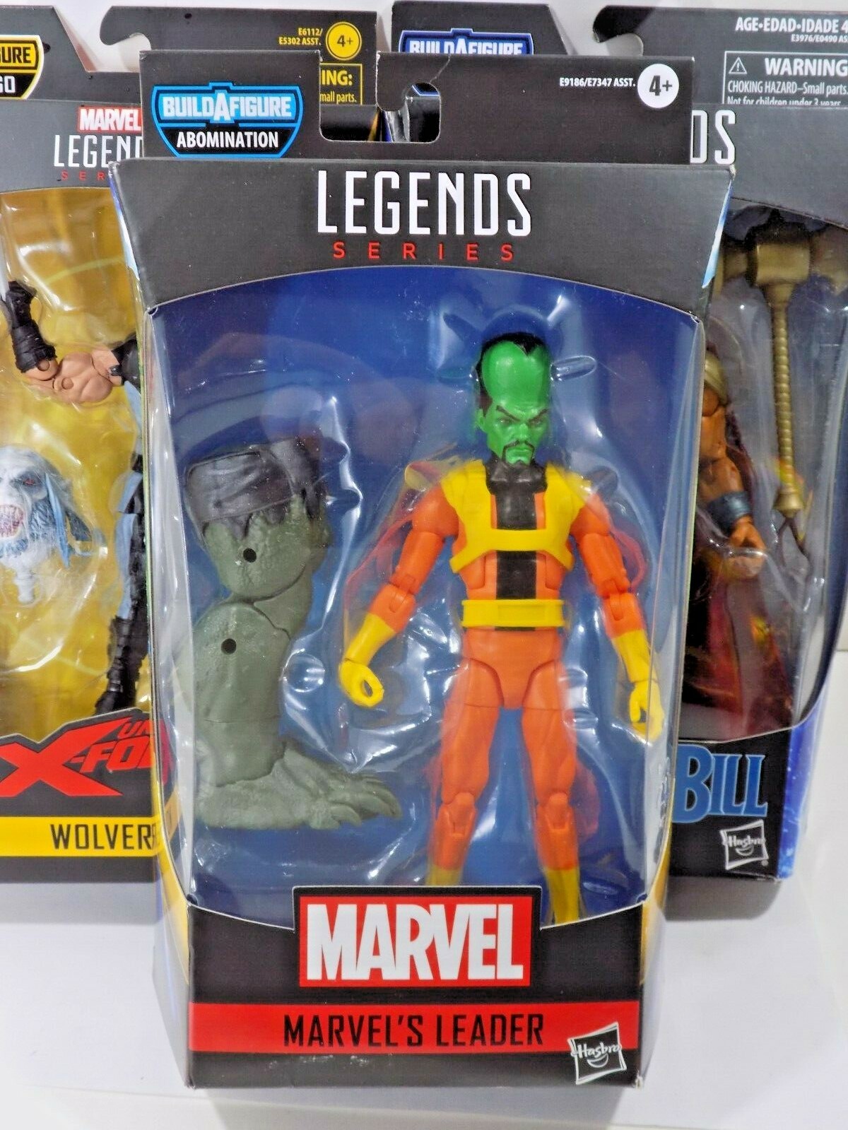 Marvel Legends LEADER 6 Toy Figure Gamerverse Abomination Right Leg BAF Part NIB