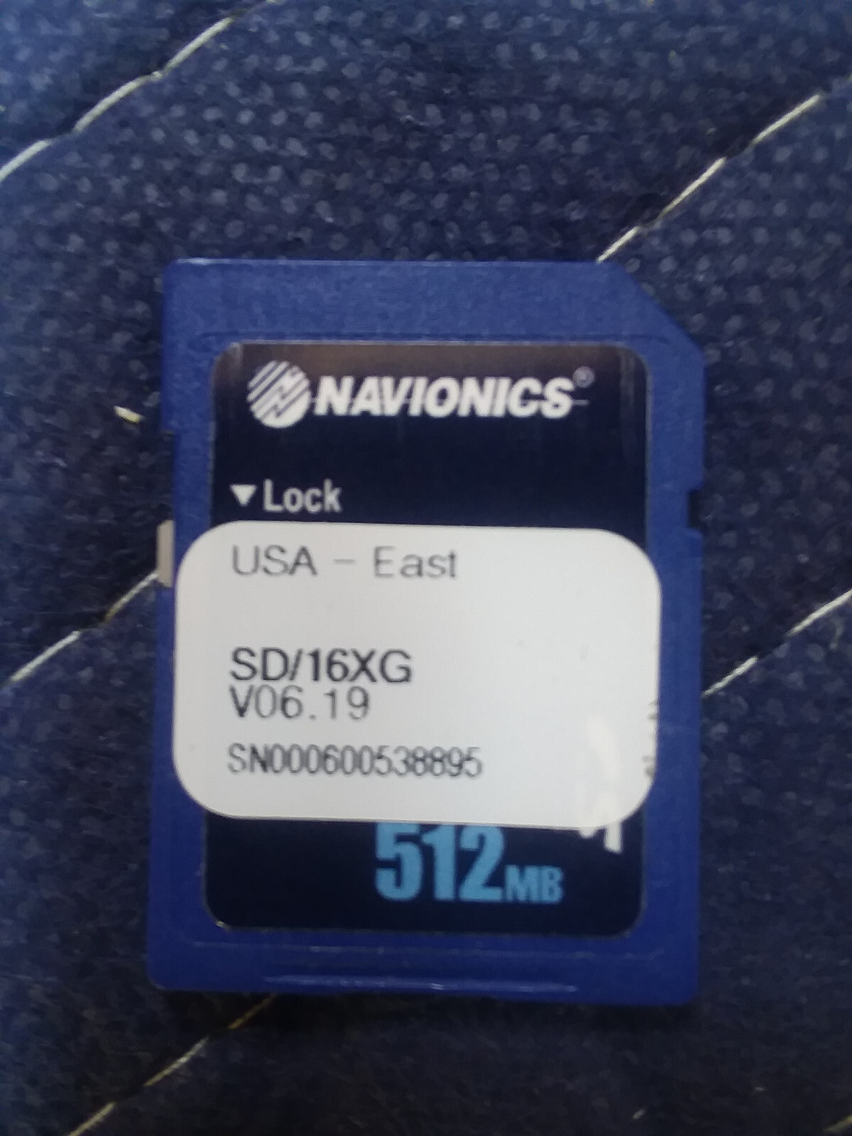 Navionics GOLD 16XG USA East Coast Maine to Florida Bahamas Chart SD