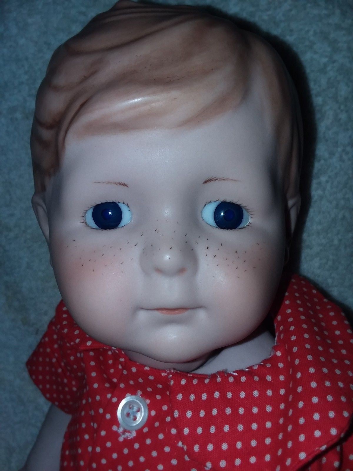 Porcilain doll by June Wilson