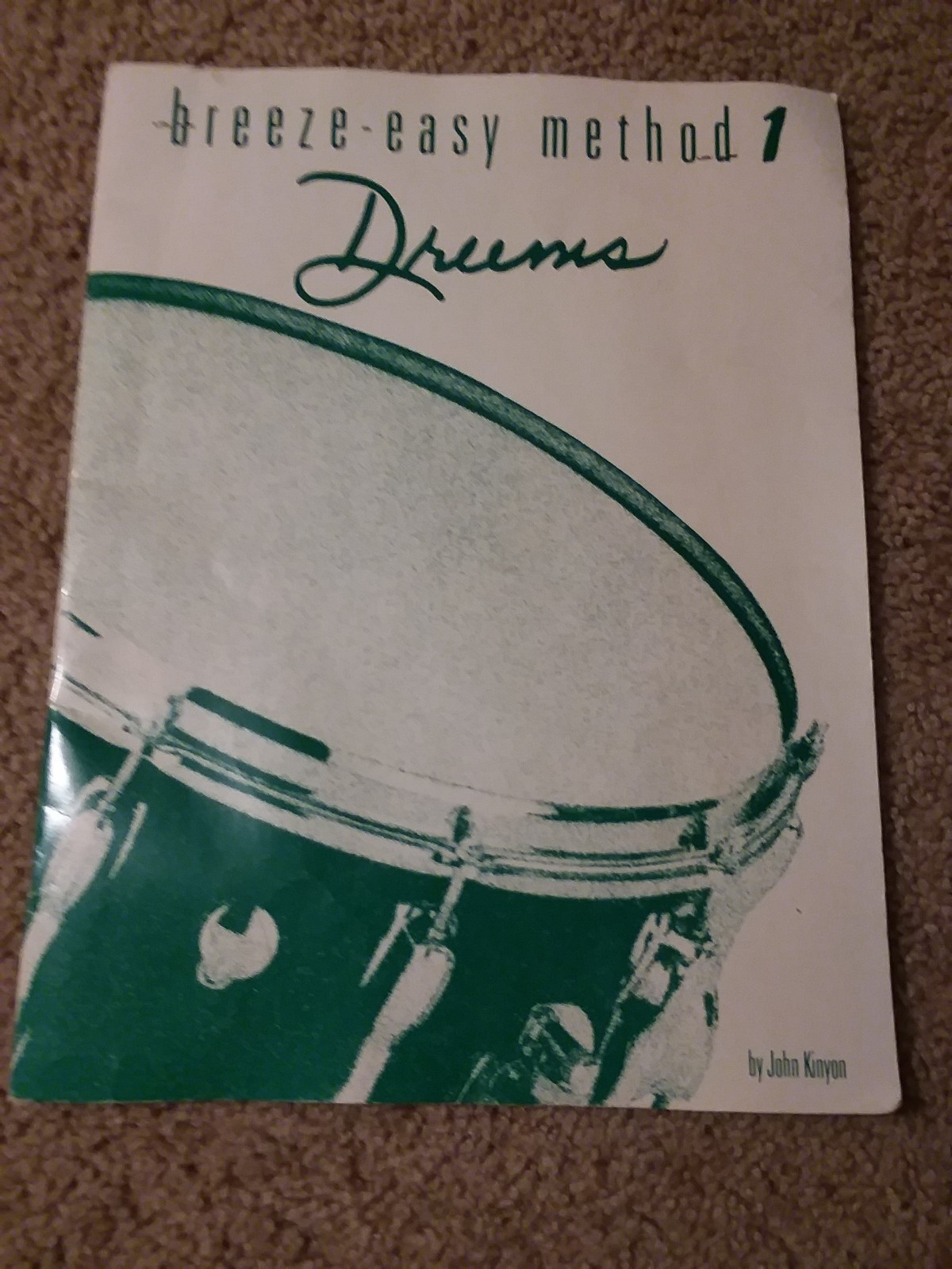 Breeze-Easy Drum Method Drum Instruction Book, USED