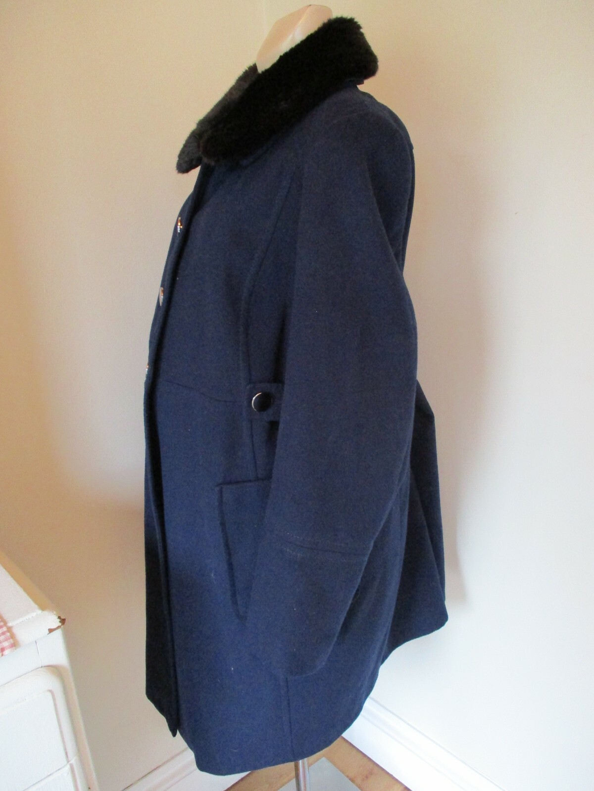 DOROTHY PERKINS MATERNITY NAVY BLUE MAC 