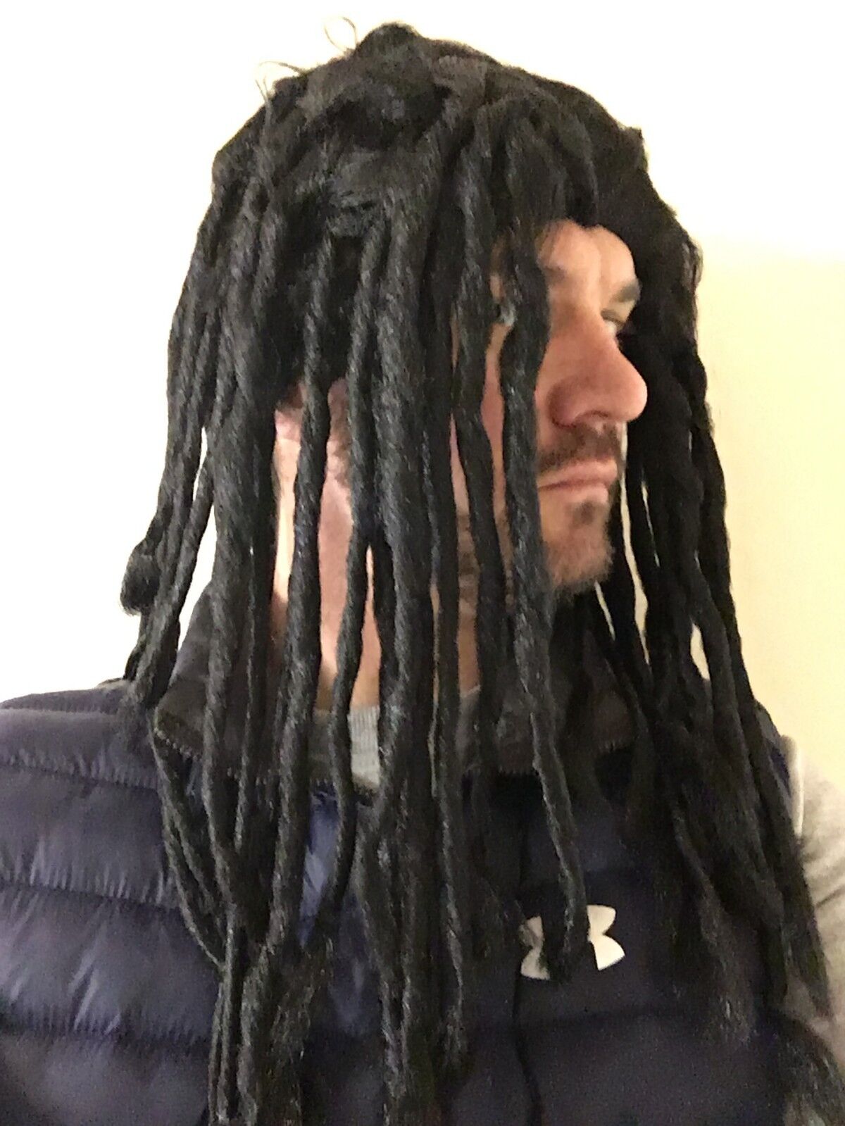 Mens Rasta Wig Long Ruud Guillet Wigs Male Halloween Costume Mens Rasta Wig Long Ruud Guillet Wigs Male Halloween Costume