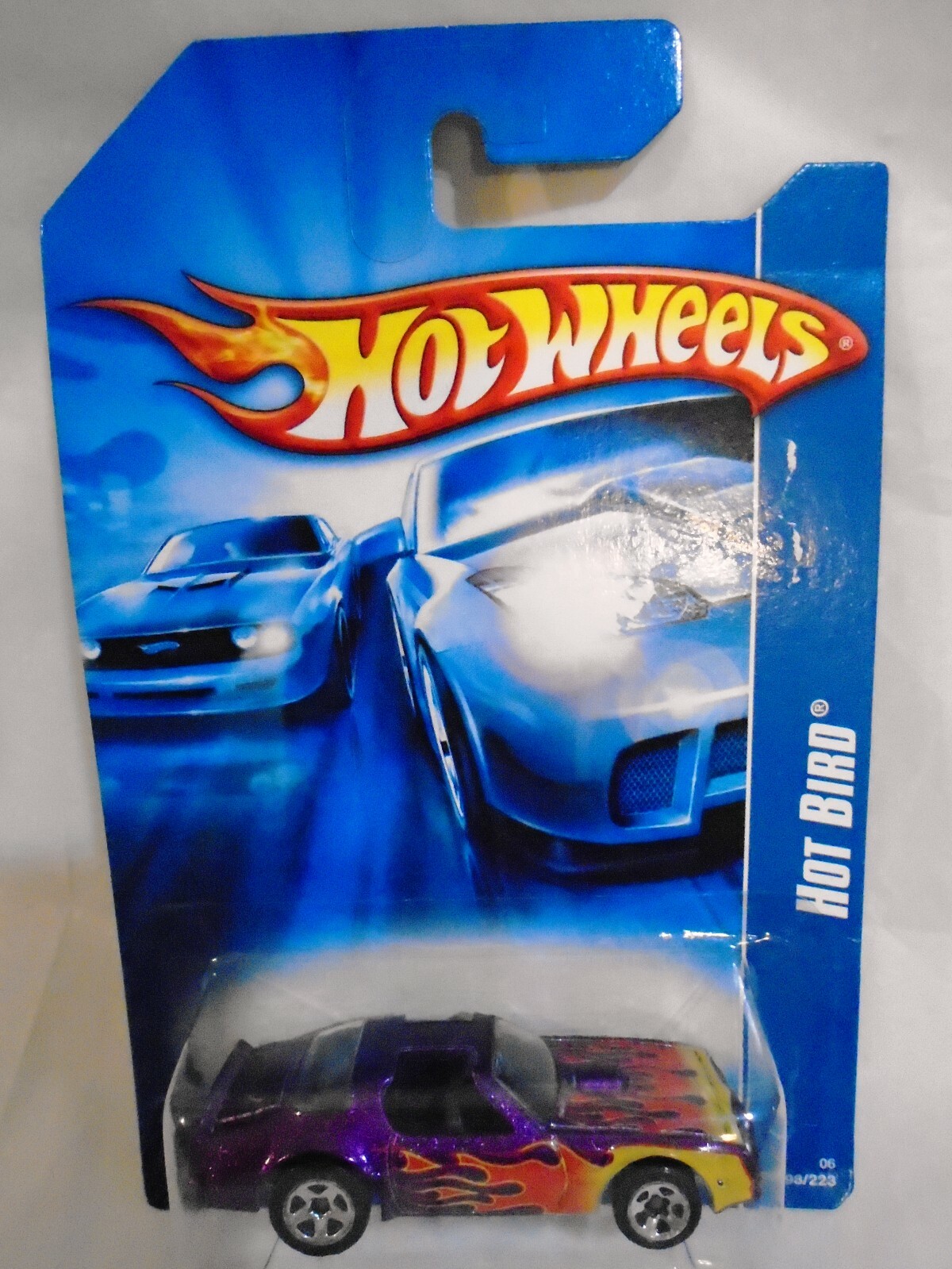HOT WHEELS 2007 ALL STARS HOT BIRD PURPLE PONTIAC FIREBIRD