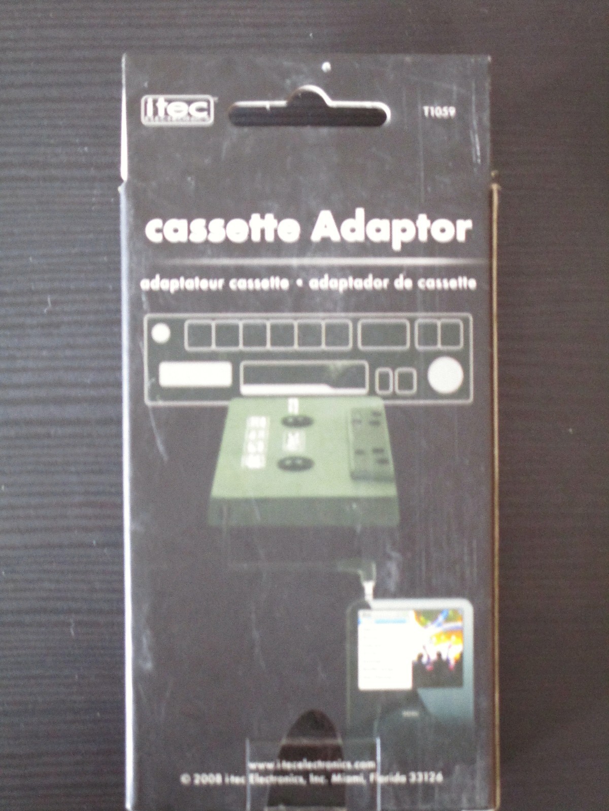 iTec Cassette Tape iPod Adapter