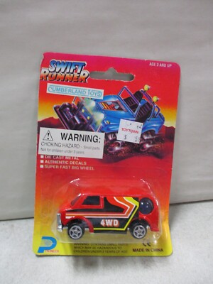 1990's Swift Runner Chevy Van 1/64 Red lot A