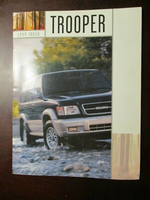 1992 Isuzu Trooper 20-page Original Car Sales Brochure 4x4 4wd
