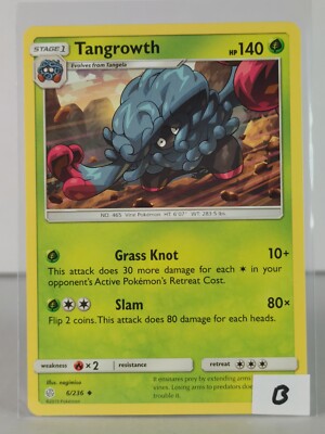 Tangrowth - Cosmic Eclipse - 6/236 - singles - Pokemon TCG - U