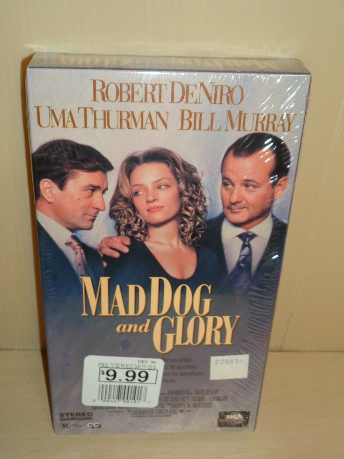 Mad Dog and Glory (VHS, 1993) - New & Sealed! 96898127837| eBay