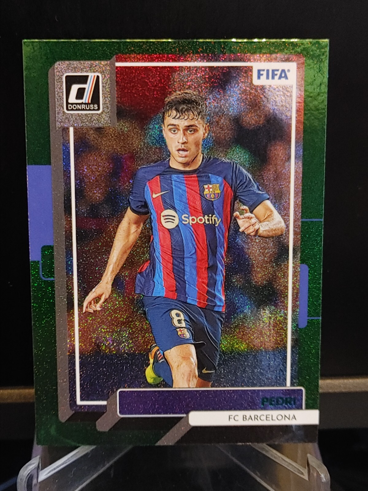 Pedri 2022-23 Panini Donruss Green Shimmer #33 - FC Barcelona | eBay