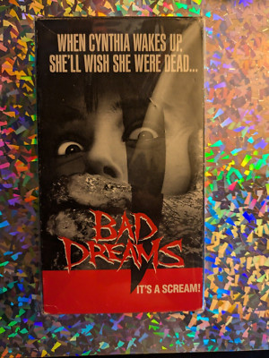 Bad Dreams CBS Fox Release VHS Tested Mold Free