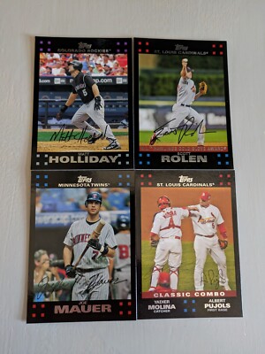 2007 Topps Baseball Cards #221-440 Choose Your Cards