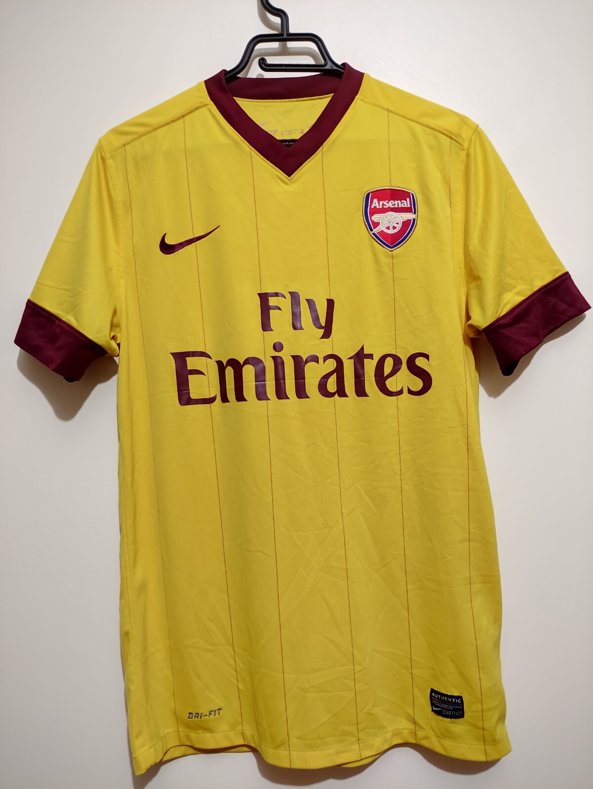 Arsenal 2010 2013 Away Shirt Soccer Jersey Nike 386924