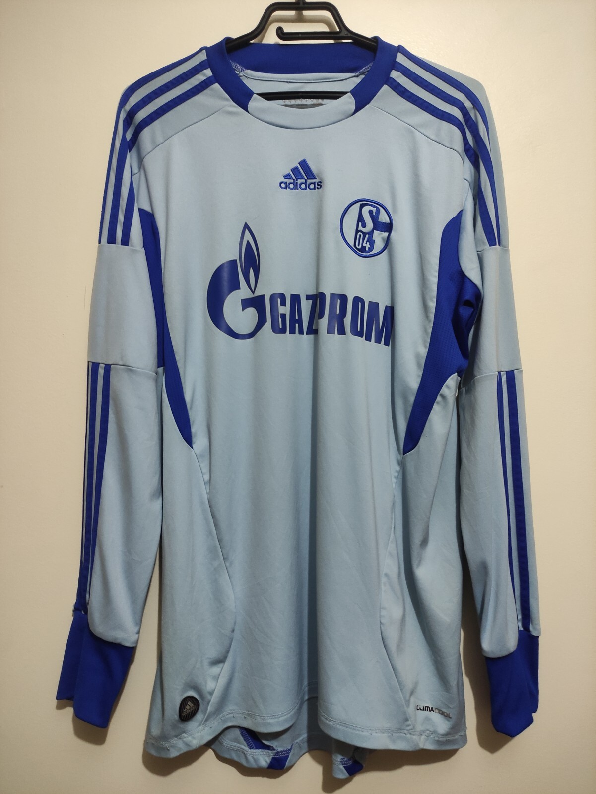ブランド古着！2011年 adidas FC Schalke 04 ジャージ Schalke 04 Goalkeeper Shirt 2011 2012 Adidas V13406 Jersey