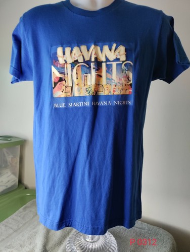 トップス Vintage Tachanmyer love peace&survivaleb tear - away tag tultex havana nights blue Size medium | eBay