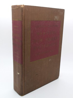 Vintage 1956 Webster's New World Dictionary of the American Language Concise Ed.