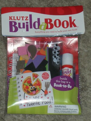 Klutz Build a Book Kids Craft My Favorite Food-NEW