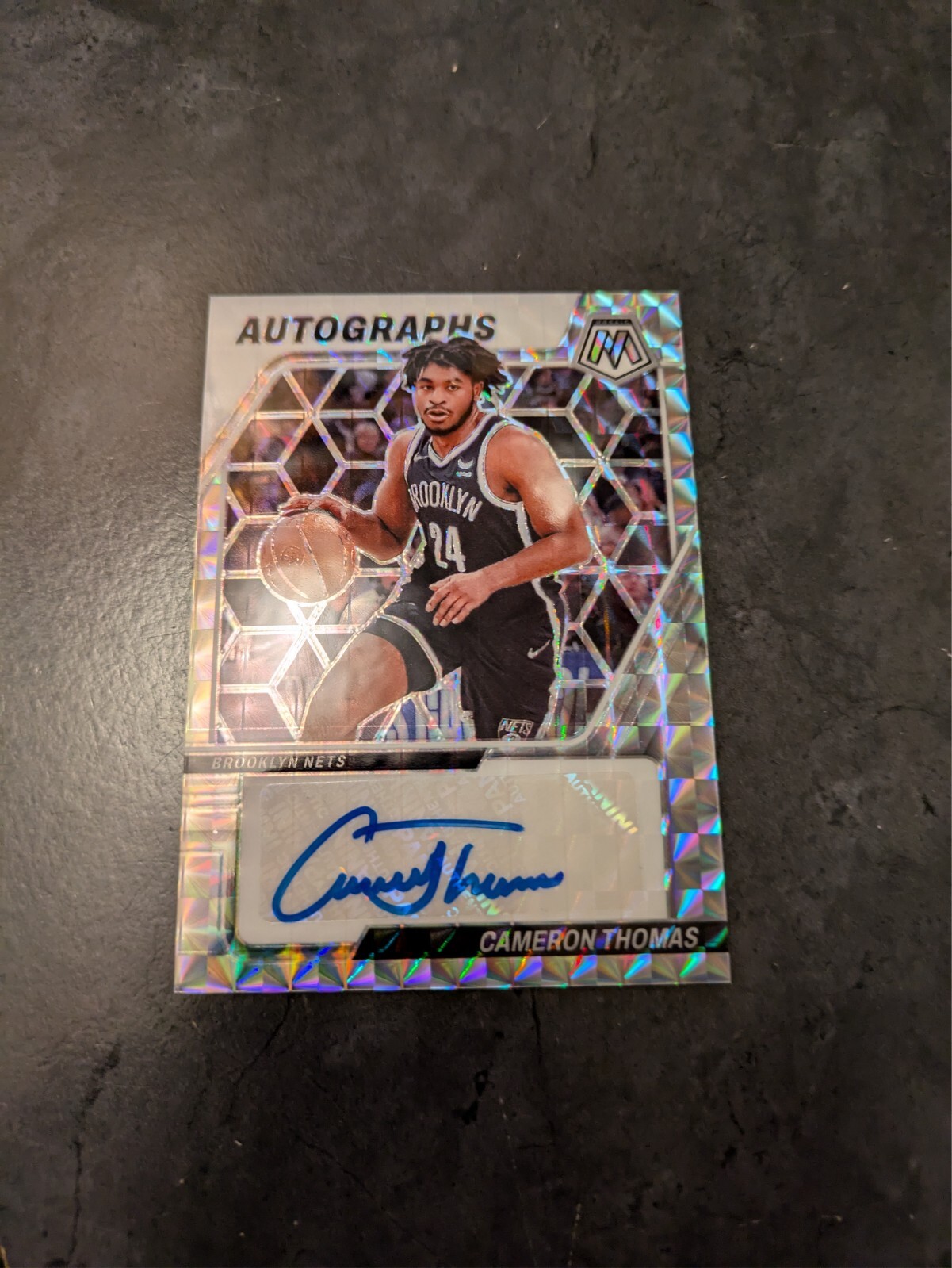 2023-24 Panini Mosaic Silver Mosaic International Cameron