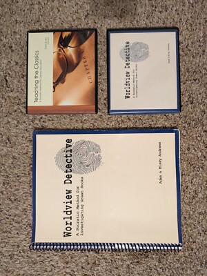 Teaching the Classics and Worldview Detective lot Book and DVD