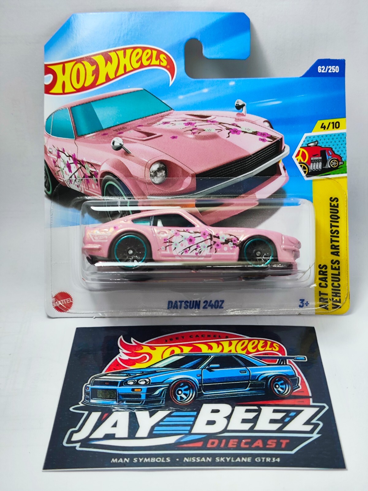 Hot Wheels DATSUN 2022年限定ミニカー ステッカー付き Hot Wheels Japan Convention DATSUN 510 Left side 2022
