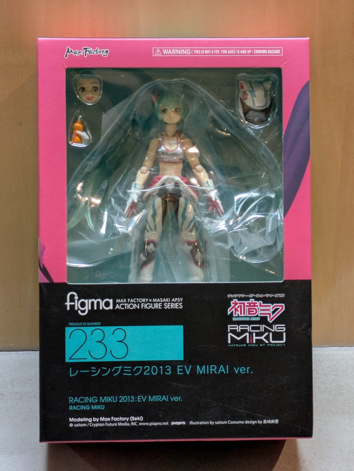 figma 233 レーシングミク 2013 EV MIRAI Ver. セット Good Smile Company Figma 233 Racing Miku 2013 EV MIRAI ver