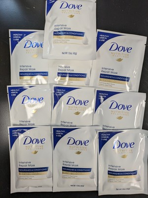 10 packs Intensive Repair Mask w/Keratin Actives Nourishes & Conditions 1.5 oz