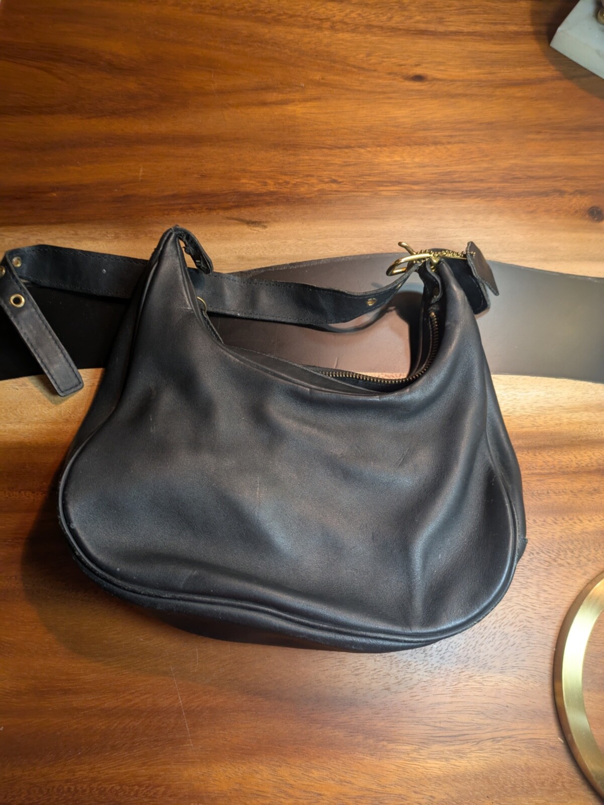 極美品✨vintage COACH handbag leather y2k Vintage COACH Y2K Legacy East West Hobo Shoulder Bag r3f