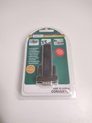 Digitus USB to Serial converter, adattatore seriale RS232 DB9 per USB 2.0