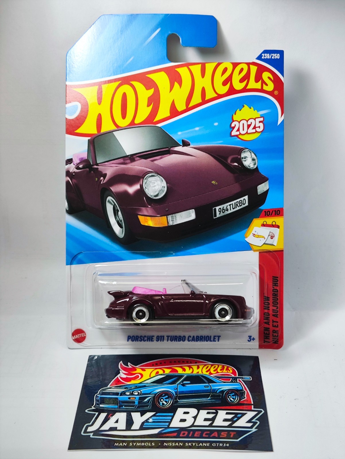 HotWheels ポルシェ911カレラRSR 2025 コンベンション Hot Wheels 2025 NEW Case N Porsche 911 Turbo Cabriolet