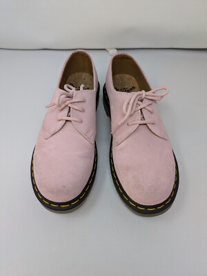 Dr. Martens Doc 1461 M 7, W 8, EU 39 Iced Pink Suede Oxford Shoes Boots