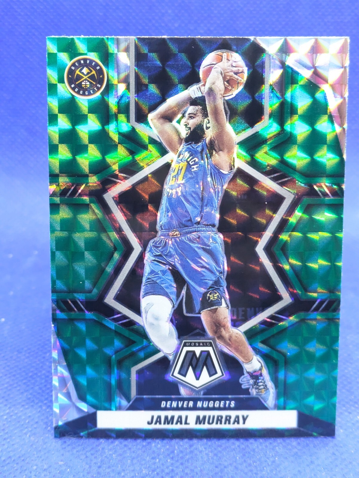 2021-22 Panini Mosaic Green Mosaic Prizm Jamal Murray #62 | eBay