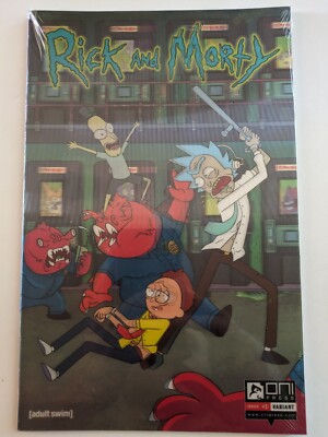 RICK AND MORTY #1 San Diego Comi-Con 3d exclusive 
