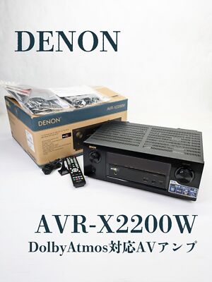 DENON AVR-X2200W AVアンプ Amazon.co.jp: Denon AVサラウンドレシーバー 7.2ch Dolby Atmos