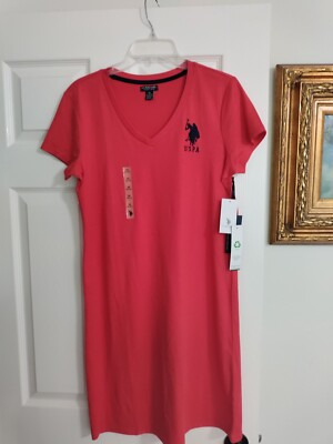 US Polo Association Womens Sleep Shirt/Day Dress