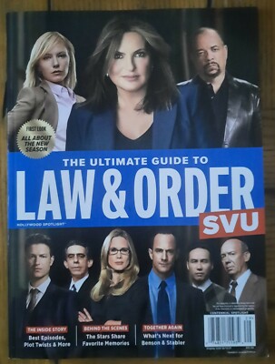 The Ultimate Guide to LAW & ORDER SVU Centennial Spotlight Magazine 2021