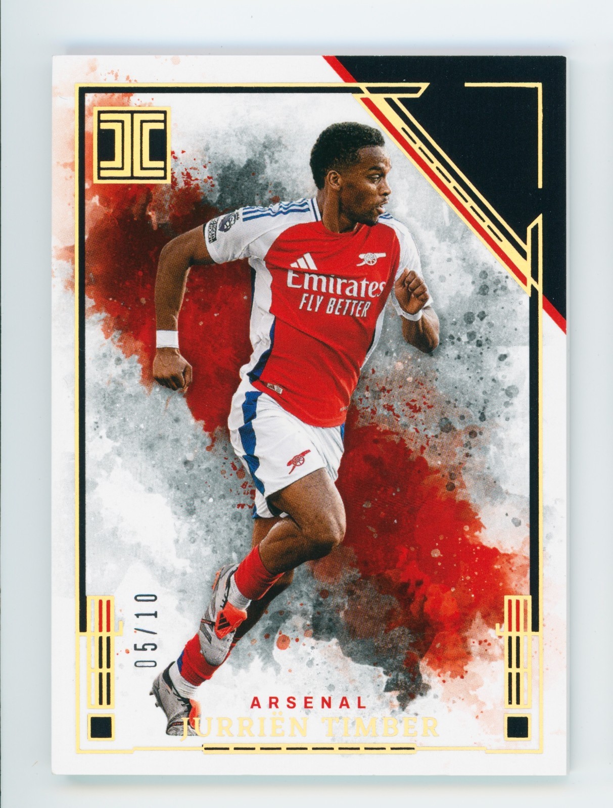 PANINI サッカーカード IMPECCABLE PREMIER LEAGUE KIERAN TIERNEY ARSENAL 42/99 #EL-KT 送料無料 中古 IT2 2024-25 Jurrien Timber Panini Impeccable Premier League Gold