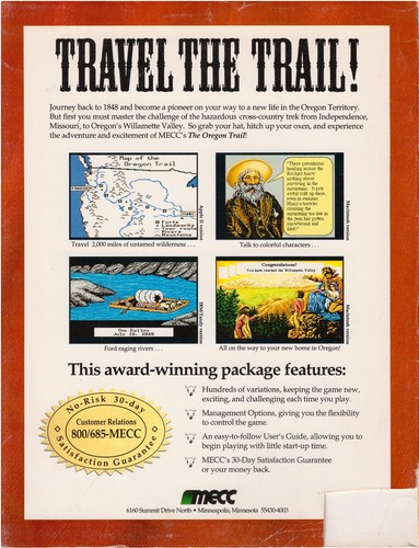 The Oregon Trail Apple II II+ IIE IIC IIGS on New 3.5 Double Density Disk