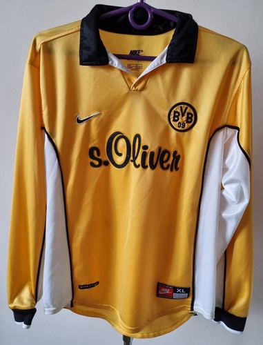 Nike ドルトムント アウェイユニフォーム 98-00 サッカーシャツ Nike ドルトムント アウェイユニフォーム 98-00 サッカーシャツ
