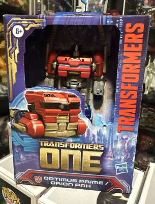 Transformers ONE Changer Deluxe Optimus Prime Orion Pax Brand New Sealed In Hand