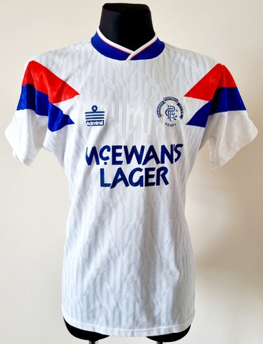 アドミラル グラスゴー・レンジャーズ ユニフォーム 90/92 ホームモデル RANGERS 1990/1992 HOME FOOTBALL SHIRT ADMIRAL VINTAGE JERSEY