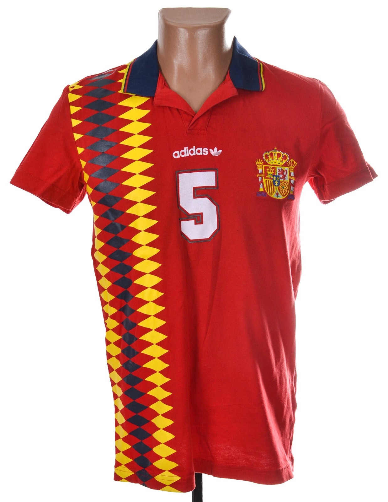 スペイン　アディダス1994アメリカ大会　ユニ　adidas Originals Adidas Spain 1994 Jersey # 15 Size Small Retro Worldcup USA