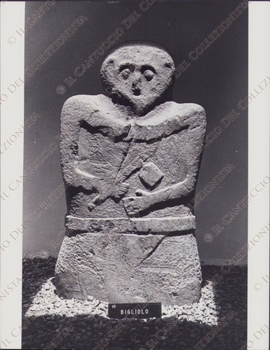 1981 PONTREMOLI Museo di menhir Bigliolo Stele Liguri Apuani Massa Carrara Foto - Picture 1 of 2