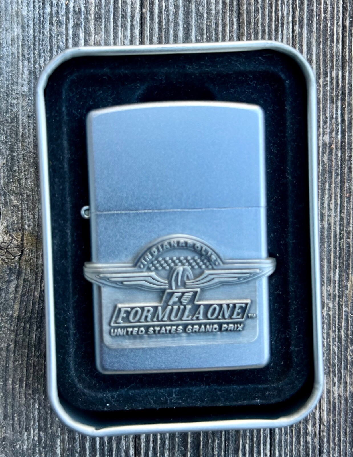 2002 FORMULA 1 ZIPPO LIGHTER - United States Grand Prix | eBay
