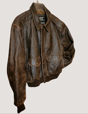 Schott NYC. A2 Flyer Type Genuine Leather Flight Jacket SPEC Schott NYC. A2 Flyer Type Genuine Leather Flight Jacket SPEC