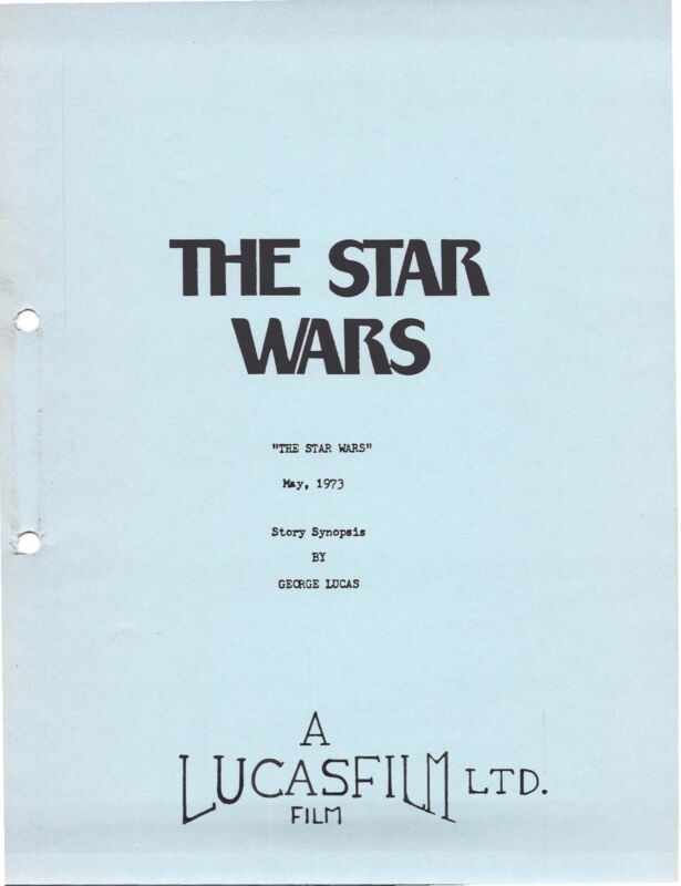LARGE Star Wars Script PDF Collection! *Drafts, Revisions, and Original Synopsis
